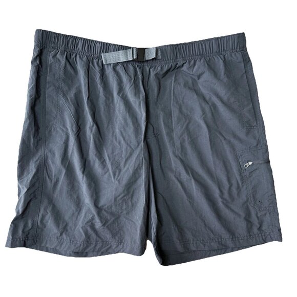 Columbia Hybrid Shorts Palmerston Peak  Water Omni Outdoor Mens XL 9" Black - Picture 1 of 9